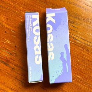 Kosas lip gloss and eyeshadow duo